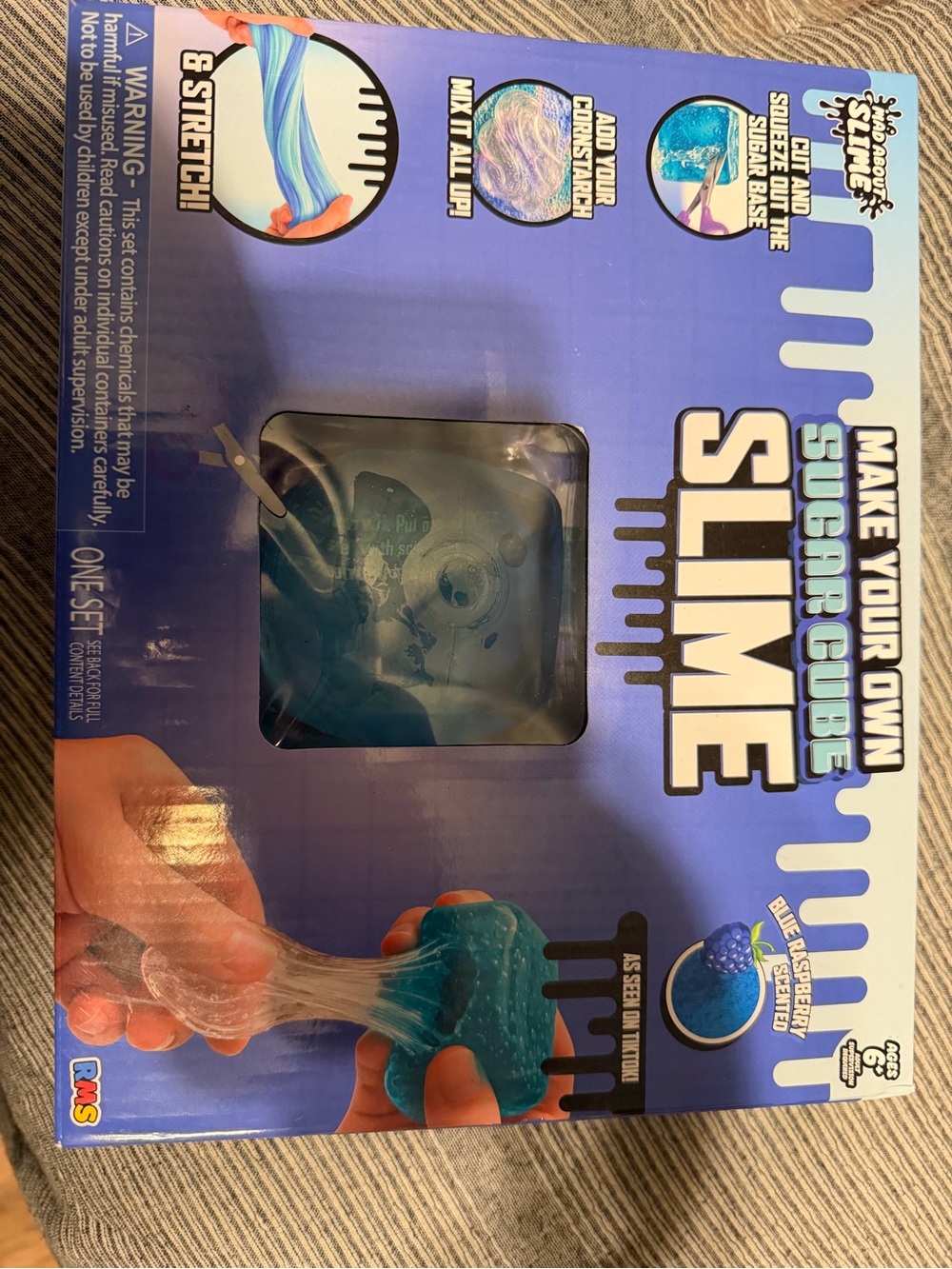 Rms make your own sugar cube slime kit